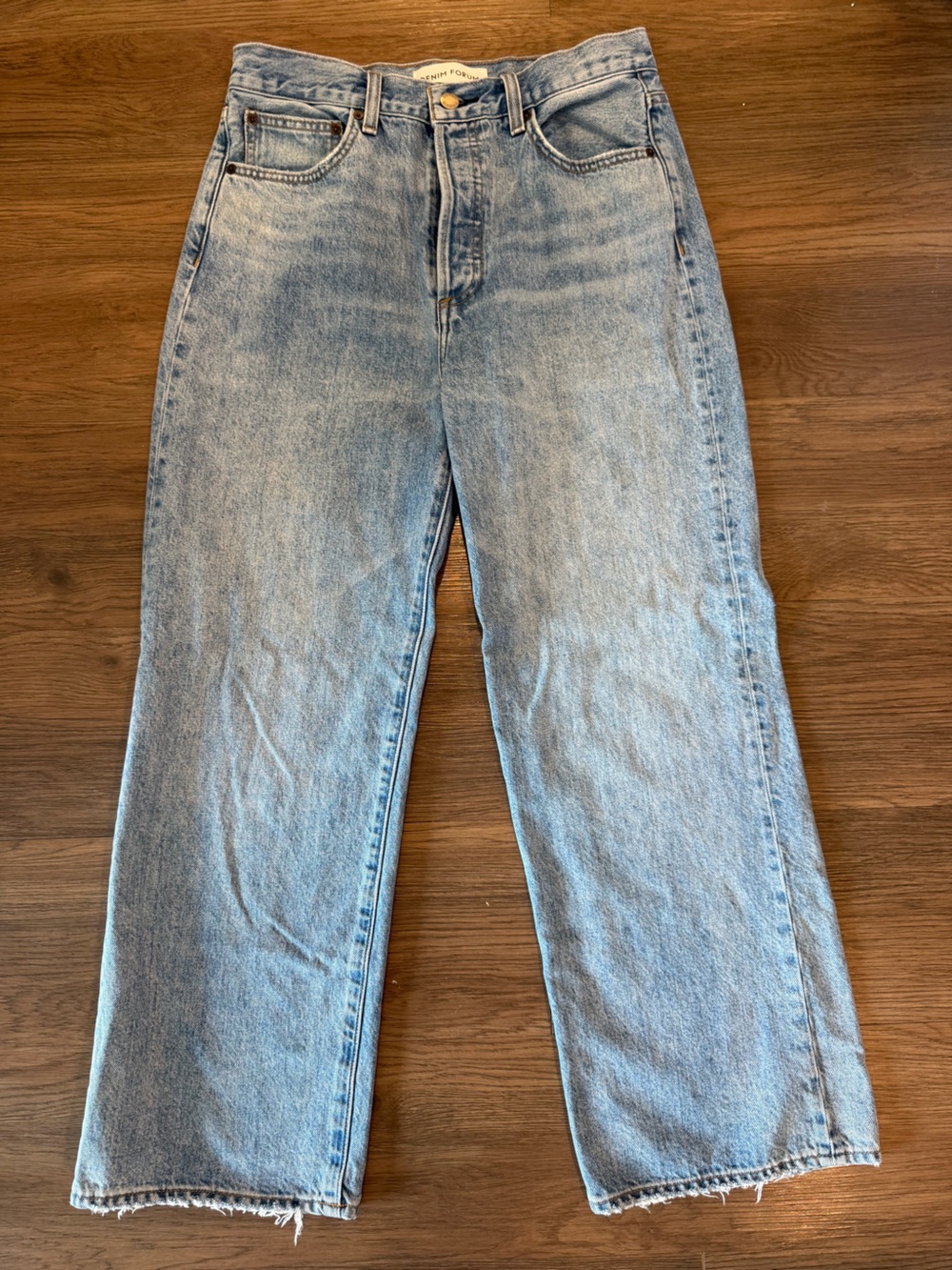 Denim Forum Farrah High Rise Wide Leg size 29 in 28 length